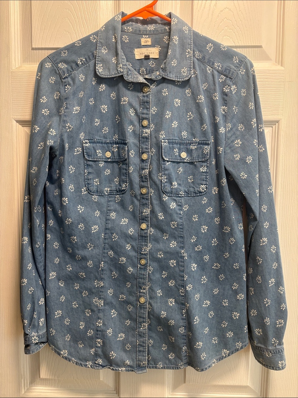 Chambray button up